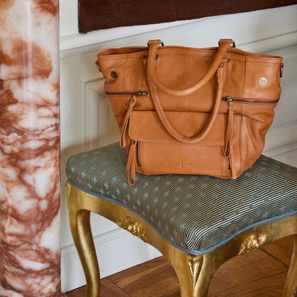 NWT* DAY & MOOD Hannah Small Satchel in Tan - Picture 9 of 13